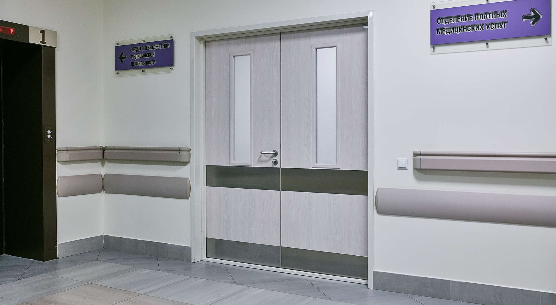 Комбинированные двери